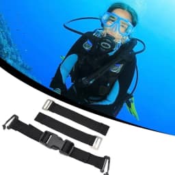 Scuba Diving Harness Adjustable BCD Quick Release Chest Sternum Strap Quick Release Chest Strap Replacement Chest Belt Dive