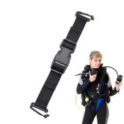 Scuba Diving Harness Adjustable BCD Quick Release Chest Sternum Strap Quick Release Chest Strap Replacement Chest Belt Dive