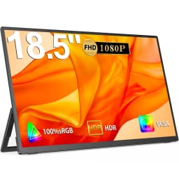 UPERFECT 18.5" Portable Monitor IPS PS5 XBOX 1080P 120Hz Gaming IPS Display For Laptop Dual USB C HDMI Computer Extend Screen