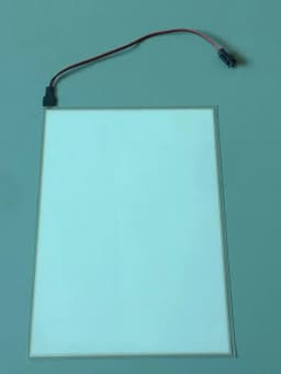 EL Panel Backlight A6 Size 105mm X148 Led Glowing Panel LED Electroluminescent Backlight With DC12V Inverter USB Battery Driver