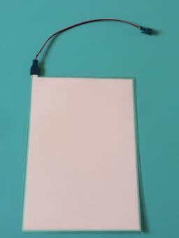 EL Panel Backlight A6 Size 105mm X148 Led Glowing Panel LED Electroluminescent Backlight With DC12V Inverter USB Battery Driver