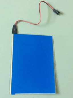 EL Panel Backlight A6 Size 105mm X148 Led Glowing Panel LED Electroluminescent Backlight With DC12V Inverter USB Battery Driver