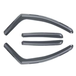 Wind Rain Deflectors 4pc For Vauxhall Mokka/Mokka X MK1 J13 12-20 5 Door Tinted