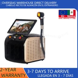 Soprano 808 2-in-1 semiconductor hair removal and laser tattoo removal machine with 10 target strips for painless hair removal