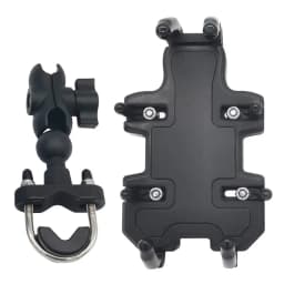 Motorcycle Electric Bike Mobile Phone Holder 360 Degree Rotatable Protective Bracket GPS Mount Phone Holder Shock Absorber