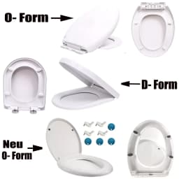 Soft Close Square Toilet Seat Quick Release,Anti-Bacterial White+360° Adjustable Stainless Hinges, Simple Top Fixing Lid Loo WC