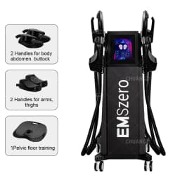 High Power 15Tesla 6500W EMSzero Neo EMS Body Sculpt Machine RF Fat Loss Muscle Training Slimming Beauty Device
