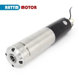 『US/EU』NC 2.2W 220V ATC Spindle Motor ISO20 80mm Permanent POWER Water Cooled Spindle+Inverter For CNC Router Machine