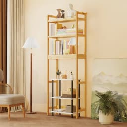 Over Toilet Shelf Bathroom Laundry Organizer Bamboo Storage Shelf Rack