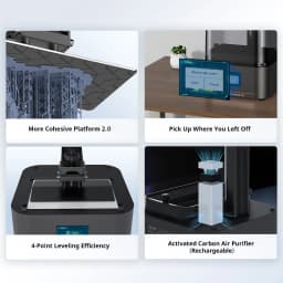 PRESALE ANYCUBIC Photon Mono 4 AE Version LCD 3D Printer With 7' 10K High-Definition Screen High-Speed 3D Printing 153×87×165mm