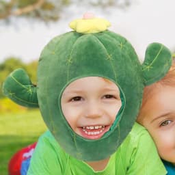 Funny Hat For Women Men Cactus Soft Plush Doll Headgear Hat Sleeping Toy For Holiday Items