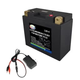 12V Lithium Motorcycle Battery LiFePO4 Built in BMS Maintenance Free for ATV UTV Jet Ski Snowmobile Honda Suzuki Kawasaki Yamaha
