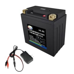 12V Lithium Motorcycle Battery LiFePO4 Built in BMS Maintenance Free for ATV UTV Jet Ski Snowmobile Honda Suzuki Kawasaki Yamaha