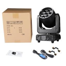 7X40W Rgbw 4in1 Led Spotlight Wash/Beam /Zoom, Professionele Dj/Bar Verlichting Grote Bee Eye Moving Head Disco Strobe Podiumver