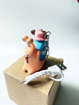 One Piece Den Den Mushi Model Toys Cartoon Luffy Sabo Ace Chopper Snail Shaped Phone Can Sound Recording Toys for Children Gifts