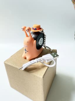 One Piece Den Den Mushi Model Toys Cartoon Luffy Sabo Ace Chopper Snail Shaped Phone Can Sound Recording Toys for Children Gifts