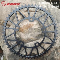 KEOS 110BCD Chainring 36T-56T Silver Bicycle Chainwheel Aluminum Alloy ForShimano FC4500 APEX 5Bolt Road Bike Narrow Wide Crank