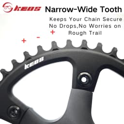 KEOS 110BCD Chainring 36T-56T Silver Bicycle Chainwheel Aluminum Alloy ForShimano FC4500 APEX 5Bolt Road Bike Narrow Wide Crank