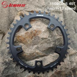 KEOS 110BCD Chainring 36T-56T Silver Bicycle Chainwheel Aluminum Alloy ForShimano FC4500 APEX 5Bolt Road Bike Narrow Wide Crank