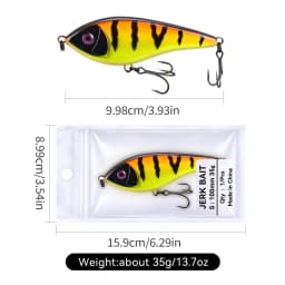 WEIHE 1pcs   Model B 10cm/35g Lure Sinking Hard Bait Fishing Lure
