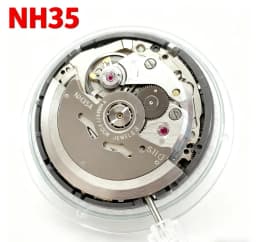 China NH35/NH35A Automatic Mechanical Movement High Accuracy 24 Jewels Mod Watch Replacement Japan Genuine NH35A Date at 3:00