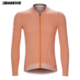 DAREVIE Cycling Jersey Man Cool Technology PRO Level Long Sleeve Man Cycling Maillot Anti UV Double Non Slip Men's Cycling Shirt
