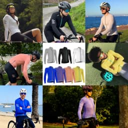 DAREVIE Cycling Jersey Man Cool Technology PRO Level Long Sleeve Man Cycling Maillot Anti UV Double Non Slip Men's Cycling Shirt
