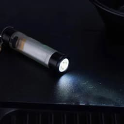 1PC Mini Flashlight Outdoor Key Clip Cap Ambient Led Long Endurance Disaster Relief Emergency 5050 Small Light Pocket