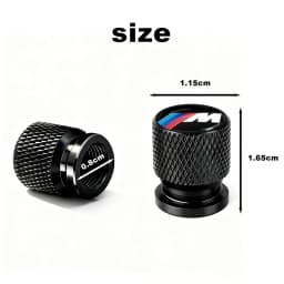 Car Wheel Tire Valve Caps Tyre Stem Covers Airdust Waterproof For BMW M E34 E36 E60 E90 E46 E39 E70 F10 F20 F30 X5 X6 X1 M3 M5