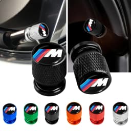 Car Wheel Tire Valve Caps Tyre Stem Covers Airdust Waterproof For BMW M E34 E36 E60 E90 E46 E39 E70 F10 F20 F30 X5 X6 X1 M3 M5