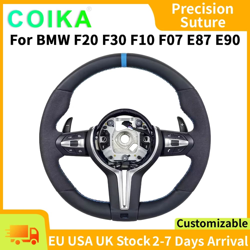 Volant M Sport For BMW F20 F22 F23 F30 F33 F34 F10 F07 F12 X1 F48 X5 F15 X3 F25 F80 E90 E70 E84 M3 M5 Auto Zubehör Upgrade Wheel