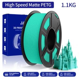 JAYO 11003D High Speed Matte PETG / PLA Classic Printer Filament 1.75mm+/-0,02mm Neatly Wound & Non-toxic PETG for 3D Printer