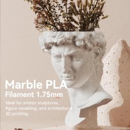 JAYO PLA Filament 5Rolls PLA Marble 3D Printer Filament 1.75MM For FDM 3D Printer High Speed Marble Texture 3D Printing Material