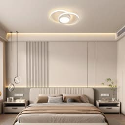 LED Ceiling Light,Bedroom Ceiling Lamp, 42W 4800LM,Warm White 3000K, Rond Modern Ceiling Light for Living Room Kitchen
