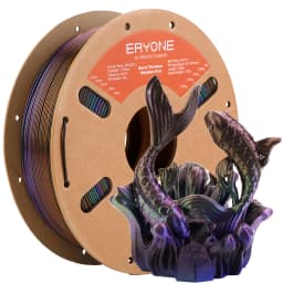 ERYONE 1/5KG Burnt Color Rainbow PLA Filament 3D Print 1.75mm +/-0.03mm, Multicolor Available,1kg/spool