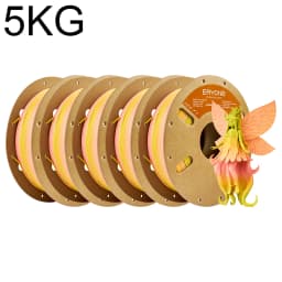 ERYONE 1KG/3K/5KG PLA Matte Gradient Rainbow 3D Printer Filament 1.75 +/- 0.03mm, PLA Matte Multicolor Filament PLA 1KG/3K/5KG