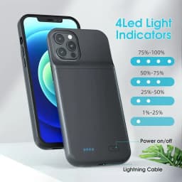 Battery Charger Case Portable Power Bank Charging Cover Capa for IPhone 11 12 13 14 Pro Max XS Max XR 6 7 8 Plus SE 5S 13 Mini