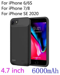 Battery Charger Case Portable Power Bank Charging Cover Capa for IPhone 11 12 13 14 Pro Max XS Max XR 6 7 8 Plus SE 5S 13 Mini