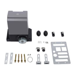 Automatic Door Opener Motor Driveway Security Kit Electric Sliding Gate Opener Sliding Gate Drive 220v Outdoor Waterproof (370W)