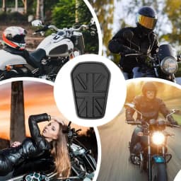 Motorcycle Tank Knee Pads Motorcycle Tank Sticker Protector Sticker Anti-Slip Knee Grip Protector Vintage Panels Pads For Tank
