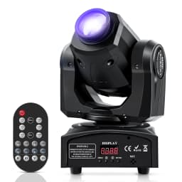 Gwong 150W LED Show Light Gobo Pattern Light Stgae Effect Moving Head Light with Remote Control 9/11CH DMX for Wedding Concert Club KTV