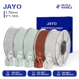 JAYO 3D PLA / SILK / PLA META / PETG / PLAMatte / ABS / High Speed PLA/ PLA PLUS 3D Filament 1.75mm Printer Filament 1.1KG/Roll