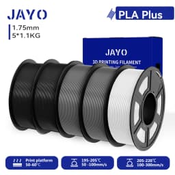 JAYO 3D PLA / SILK / PLA META / PETG / PLAMatte / ABS / High Speed PLA/ PLA PLUS 3D Filament 1.75mm Printer Filament 1.1KG/Roll