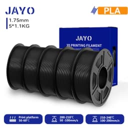 JAYO 3D PLA / SILK / PLA META / PETG / PLAMatte / ABS / High Speed PLA/ PLA PLUS 3D Filament 1.75mm Printer Filament 1.1KG/Roll