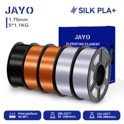 JAYO 3D PLA / SILK / PLA META / PETG / PLAMatte / ABS / High Speed PLA/ PLA PLUS 3D Filament 1.75mm Printer Filament 1.1KG/Roll