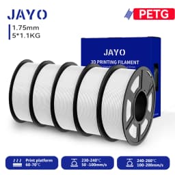 JAYO 3D PLA / SILK / PLA META / PETG / PLAMatte / ABS / High Speed PLA/ PLA PLUS 3D Filament 1.75mm Printer Filament 1.1KG/Roll