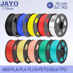 JAYO 3D PLA / SILK / PLA META / PETG / PLAMatte / ABS / High Speed PLA/ PLA PLUS 3D Filament 1.75mm Printer Filament 1.1KG/Roll
