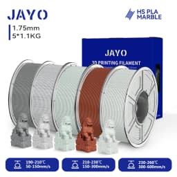 JAYO 3D PLA / SILK / PLA META / PETG / PLAMatte / ABS / High Speed PLA/ PLA PLUS 3D Filament 1.75mm Printer Filament 1.1KG/Roll