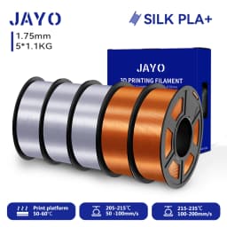 JAYO 3D PLA / SILK / PLA META / PETG / PLAMatte / ABS / High Speed PLA/ PLA PLUS 3D Filament 1.75mm Printer Filament 1.1KG/Roll