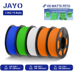 JAYO 3D PLA / SILK / PLA META / PETG / PLAMatte / ABS / High Speed PLA/ PLA PLUS 3D Filament 1.75mm Printer Filament 1.1KG/Roll